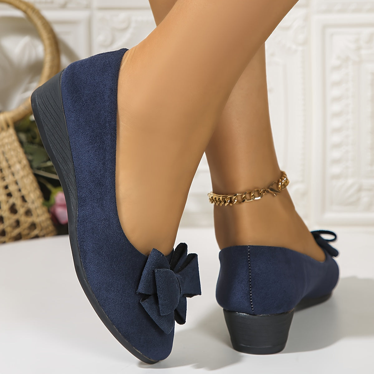 Comfort Ballerinas with Refined Support