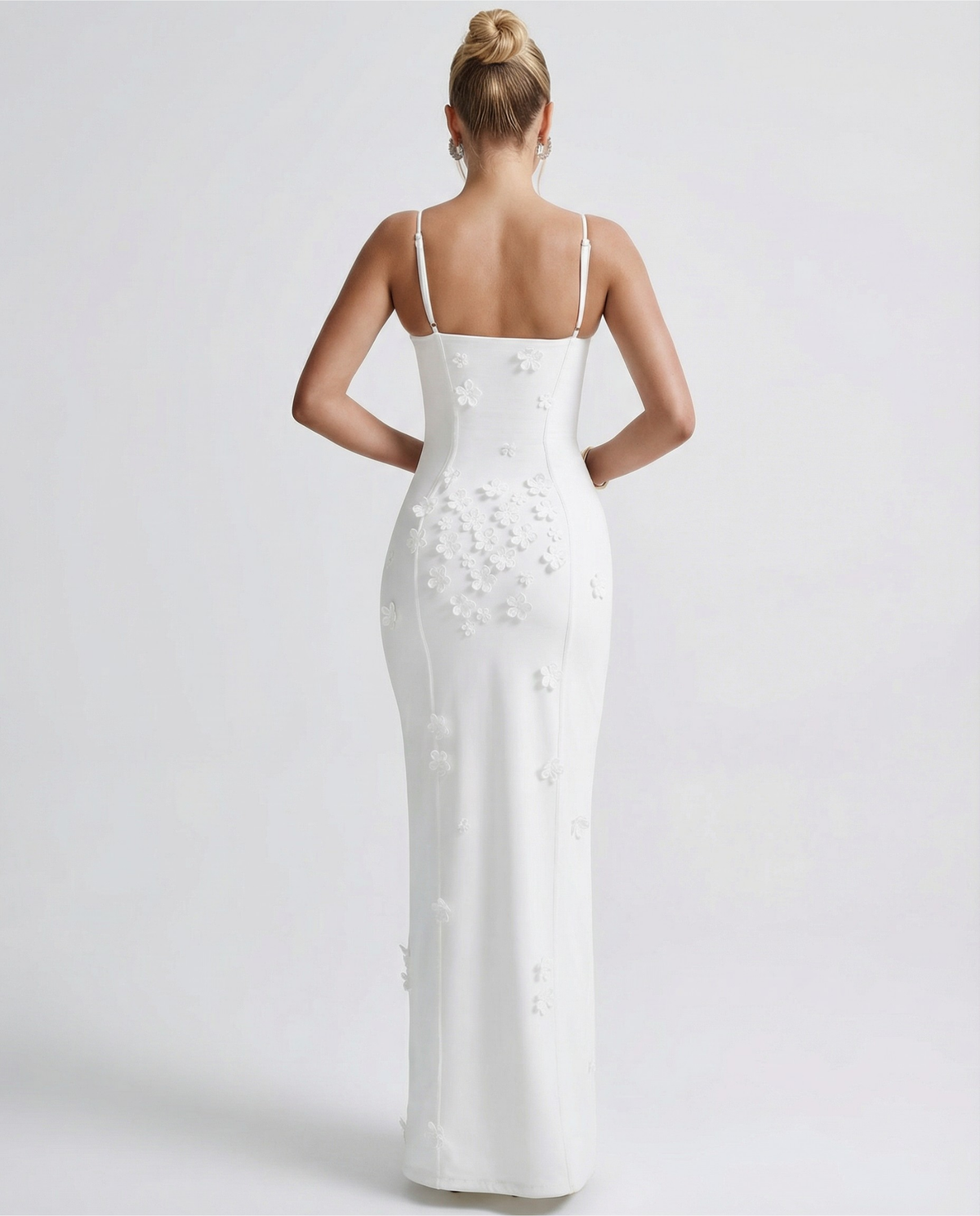 Maxi Dress with Side Split — Occasion Wear | Aria Luna