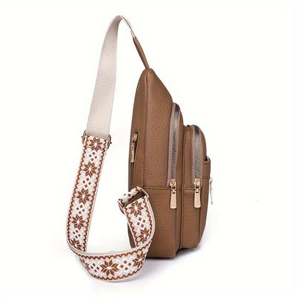 Genuine Leather Shoulder Bag for Women – Compact Crossbody Handbag | Hazel