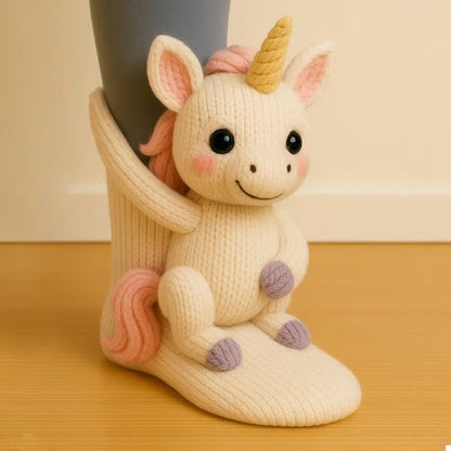 Fun 3D Animal Cosy Socks – Non-Slip Sole, One Size