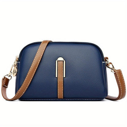 Genuine Leather Shoulder Bag for Women – Small Spacious Crossbody Bag | Mila