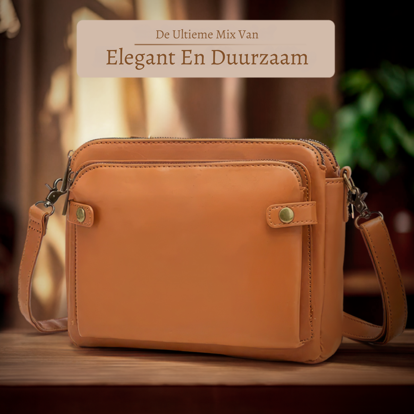 Genuine Leather Handbag for Women – Classic Everyday Bag