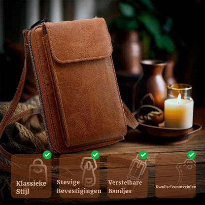 Genuine Leather Handbag for Women – Compact Everyday Bag