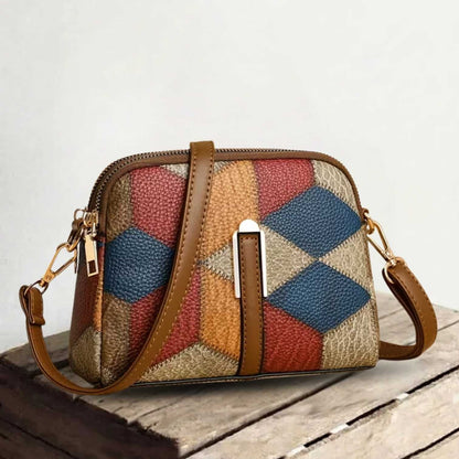 Genuine Leather Mini Bag for Women – Colourful Crossbody Bag