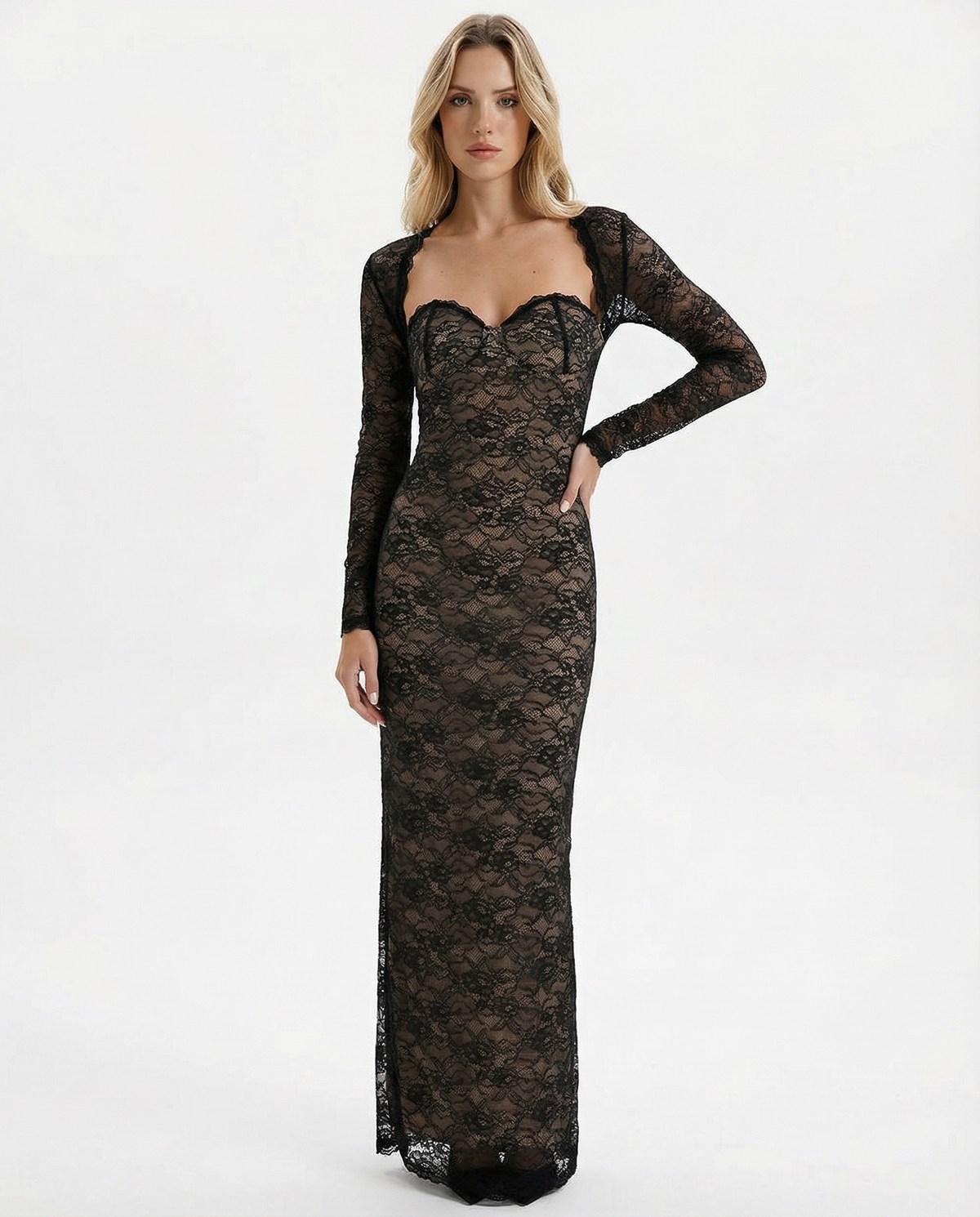Lace Maxi Dress — Occasion Wear | Aria Muse