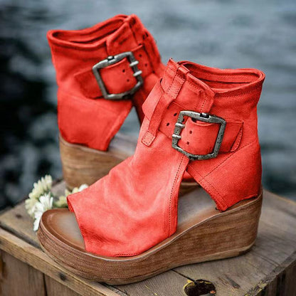 STYLISH ORTHOPEDIC BOHO WEDGE SANDALS