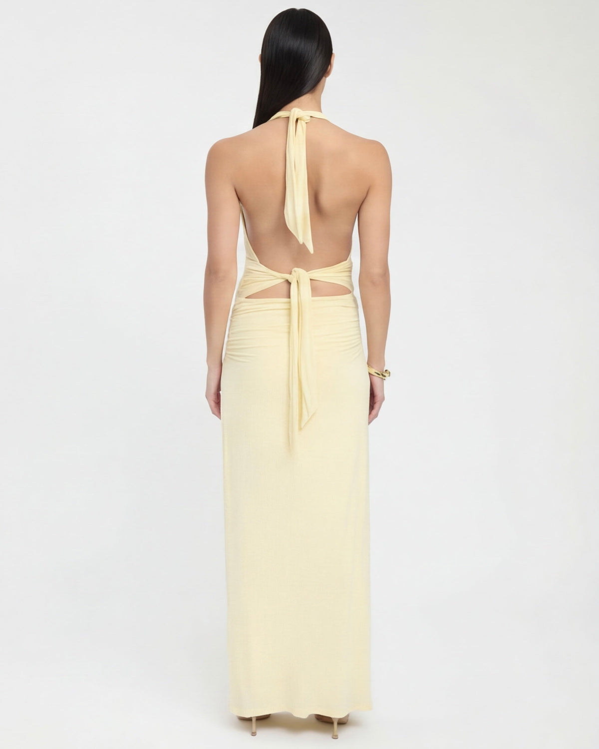 Maxi Dress Halter Neck — Occasion Wear | Aria Nyx