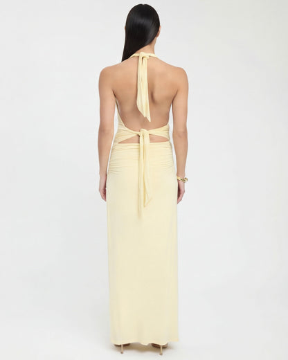 Maxi Dress Halter Neck — Occasion Wear | Aria Nyx