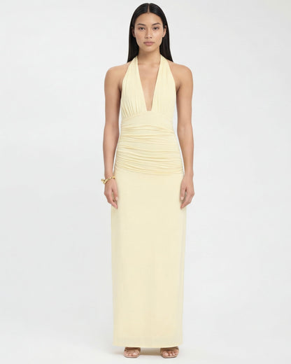 Maxi Dress Halter Neck — Occasion Wear | Aria Nyx