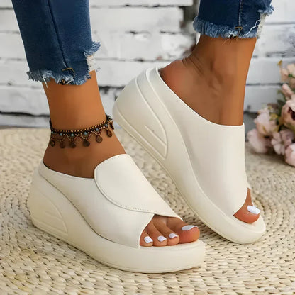Orthopedic Slip-on Wedge Sandals