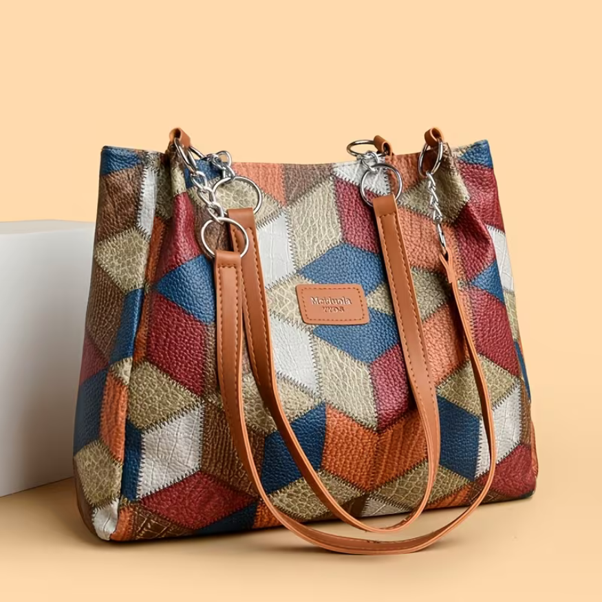 Genuine Leather Tote Bag for Women – Vintage Everyday Shopper