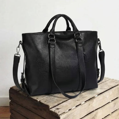 Genuine Leather Shoulder Bag for Women – Comfortable Everyday Handbag | Charlotte