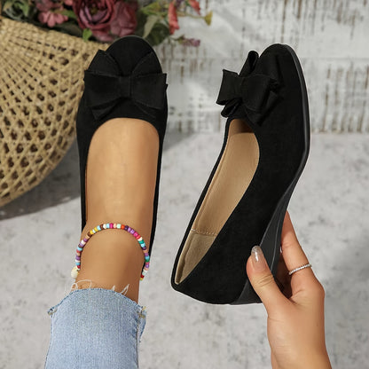 Comfort Ballerinas with Refined Support