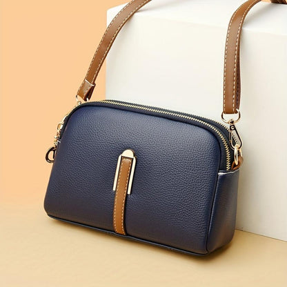 Genuine Leather Shoulder Bag for Women – Small Spacious Crossbody Bag | Mila