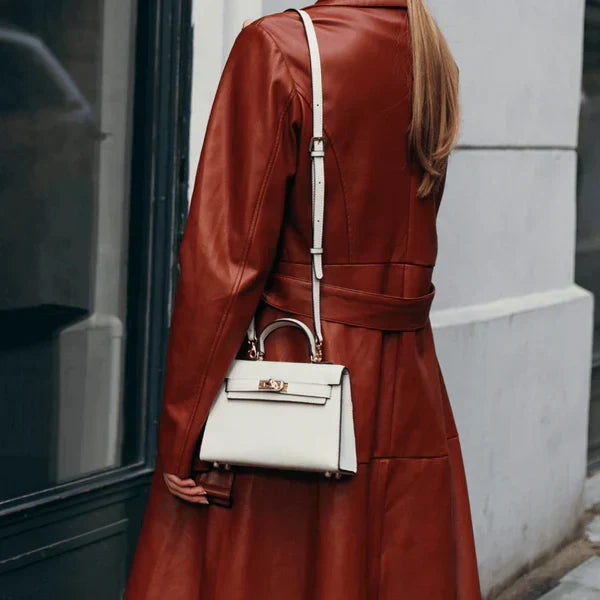 Vegan Leather Crossbody Bag for Women – Compact Shoulder Bag