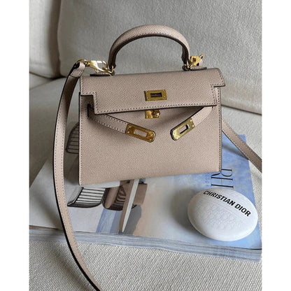 Vegan Leather Crossbody Bag for Women – Compact Shoulder Bag