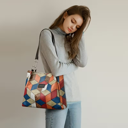 Genuine Leather Tote Bag for Women – Vintage Everyday Shopper