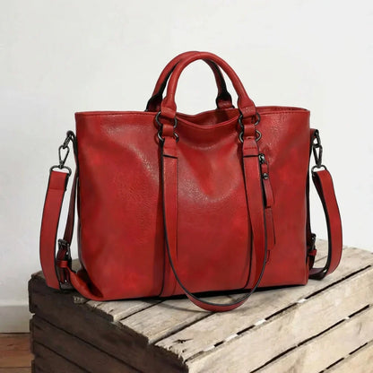 Genuine Leather Shoulder Bag for Women – Comfortable Everyday Handbag | Charlotte
