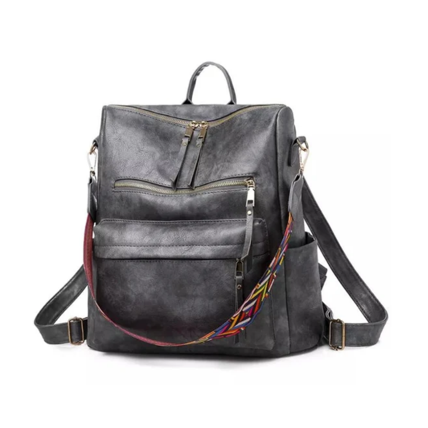 Genuine Leather Backpack for Women – Work & Everyday Rucksack | Nora