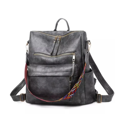Genuine Leather Backpack for Women – Work & Everyday Rucksack | Nora