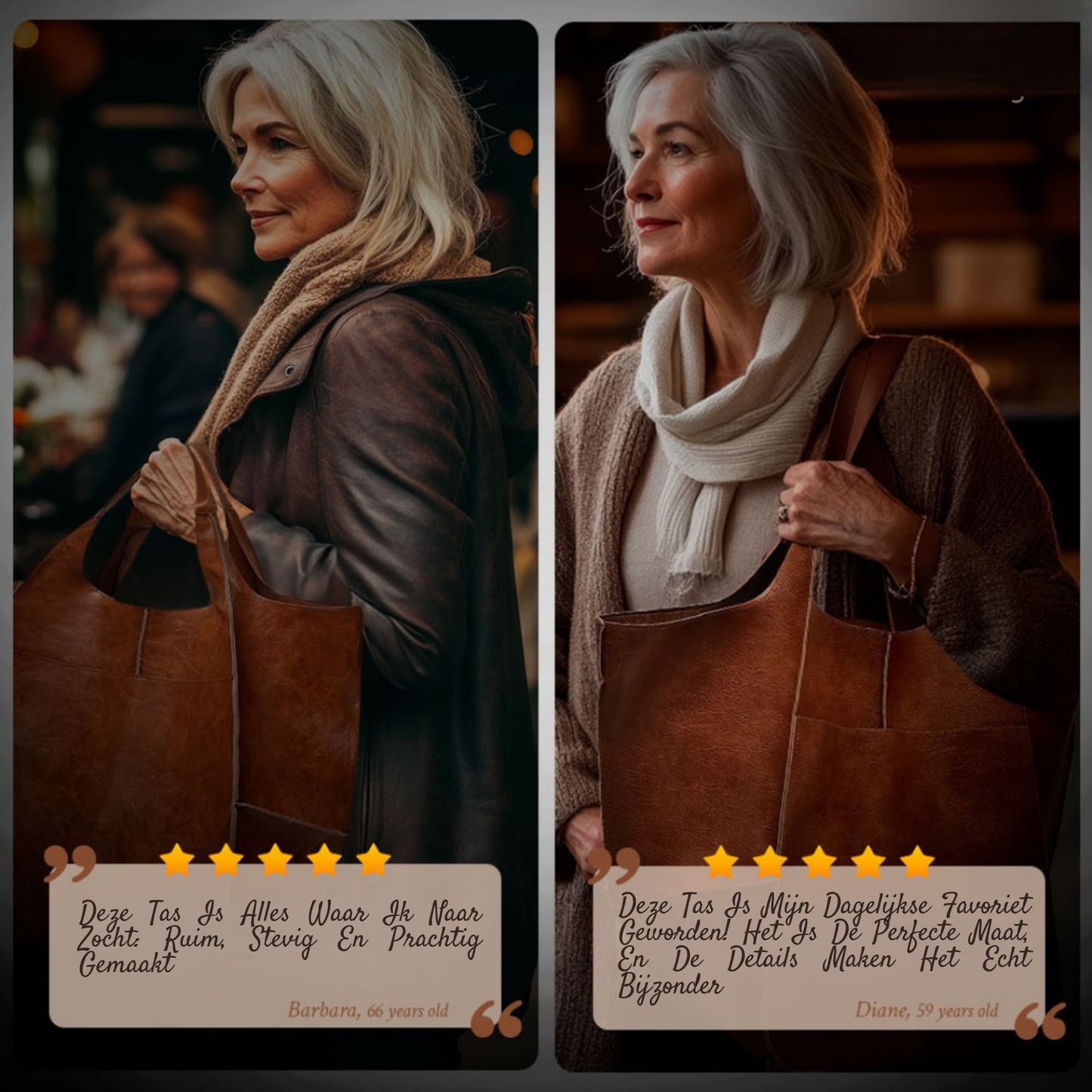 Genuine Leather Tote Bag for Women – Extra Large Everyday Bag
