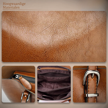 Genuine Leather Shoulder Bag for Women – Spacious Everyday Handbag | Nicole