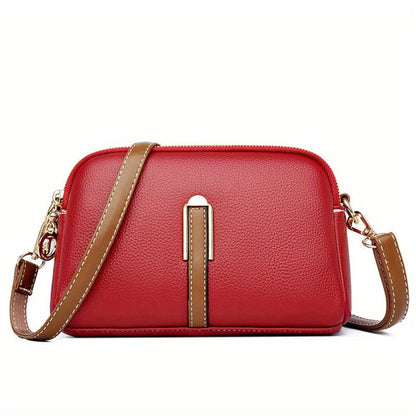 Genuine Leather Shoulder Bag for Women – Small Spacious Crossbody Bag | Mila
