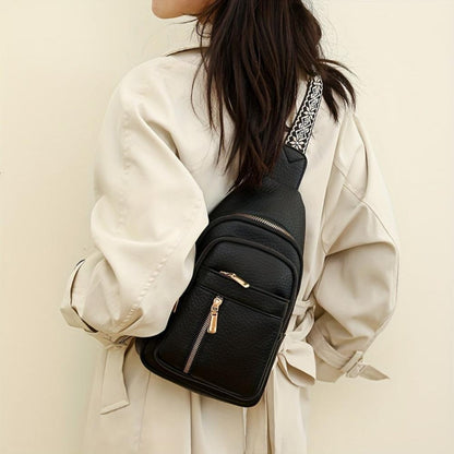 Genuine Leather Shoulder Bag for Women – Compact Crossbody Handbag | Hazel