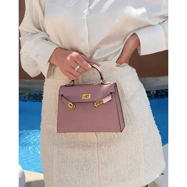 Vegan Leather Crossbody Bag for Women – Compact Shoulder Bag