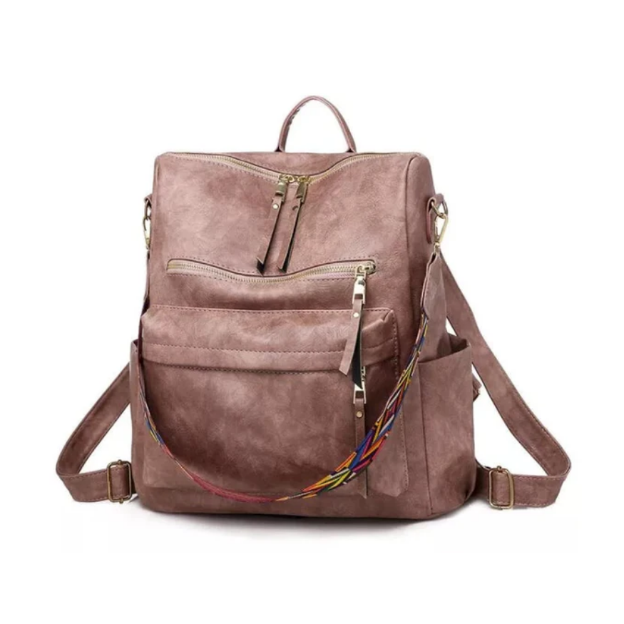 Genuine Leather Backpack for Women – Work & Everyday Rucksack | Nora