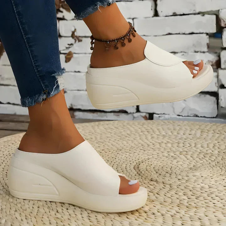 Orthopedic Slip-on Wedge Sandals