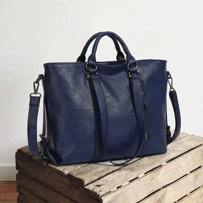 Genuine Leather Shoulder Bag for Women – Comfortable Everyday Handbag | Charlotte