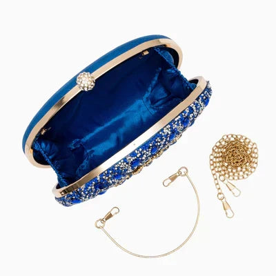 Rhinestone Clutch Bag for Women – Sparkly Evening Party Bag