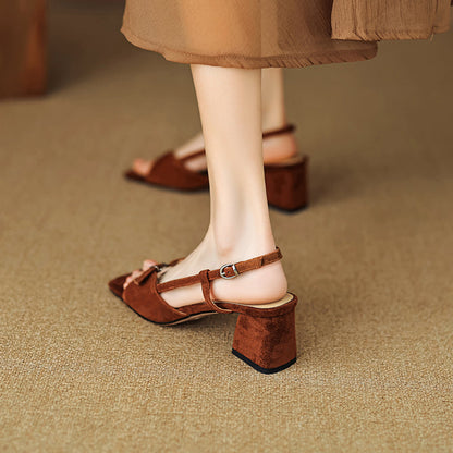 Capris Genuine Leather Sandals