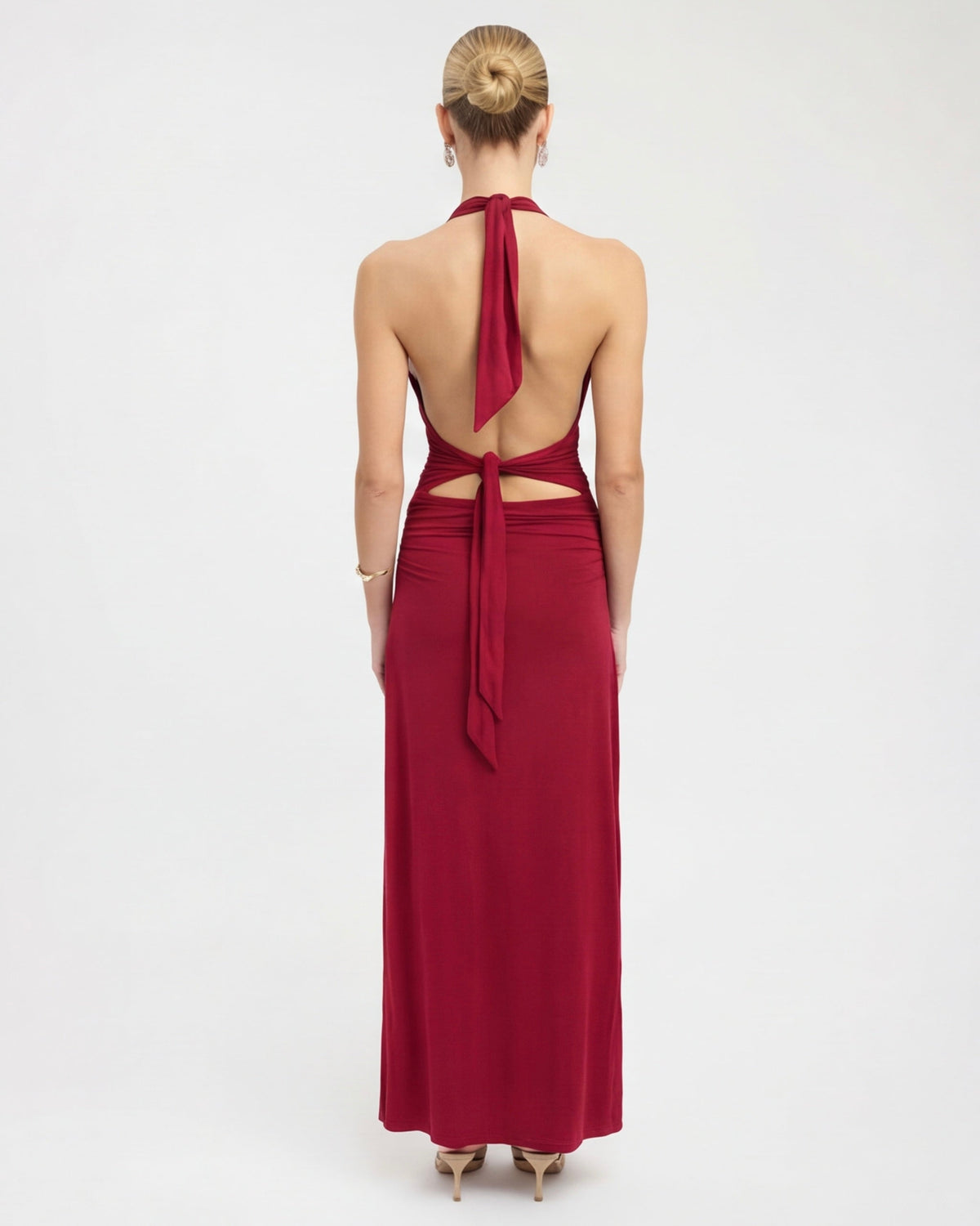 Maxi Dress Halter Neck — Occasion Wear | Aria Nyx