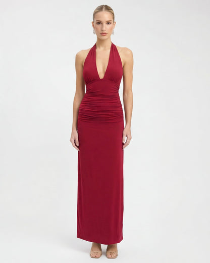 Maxi Dress Halter Neck — Occasion Wear | Aria Nyx