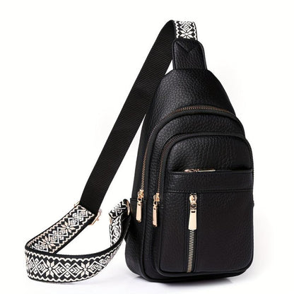 Genuine Leather Shoulder Bag for Women – Compact Crossbody Handbag | Hazel