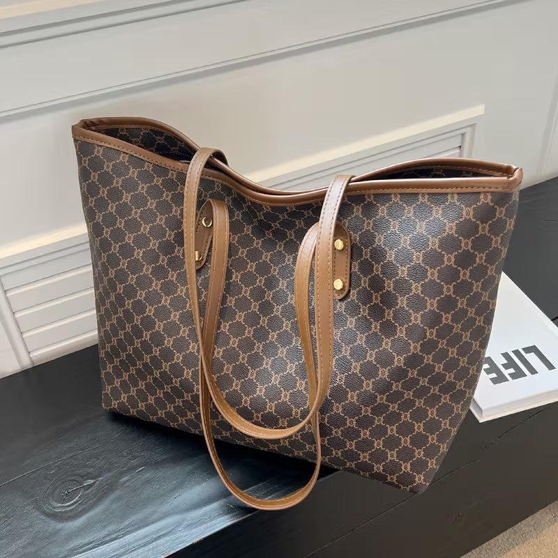 Large Vintage Tote Bag for Women – Spacious Everyday Shoulder Bag | Sofia