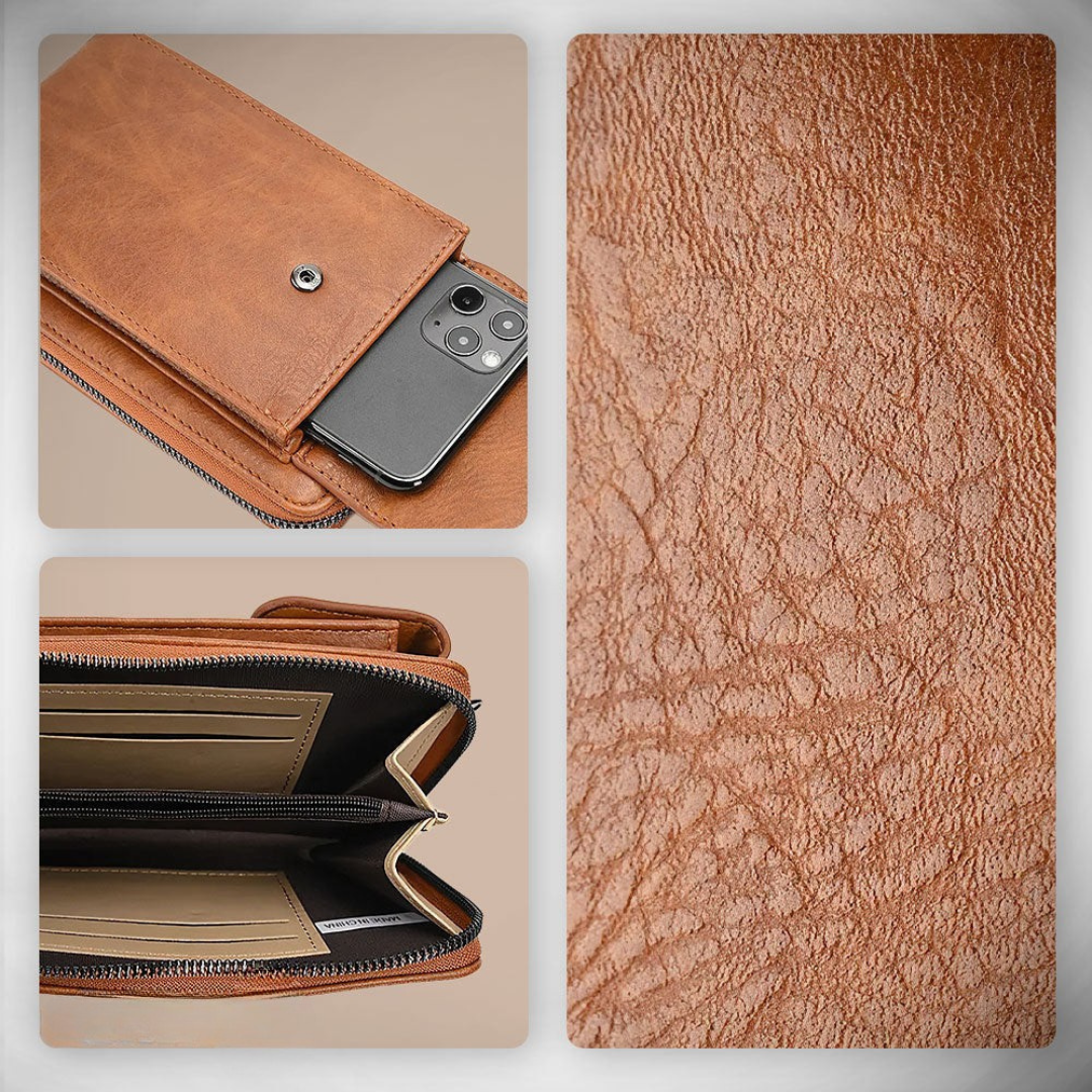 Genuine Leather Handbag for Women – Compact Everyday Bag