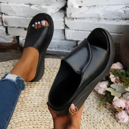 Orthopedic Slip-on Wedge Sandals