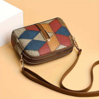 Genuine Leather Mini Bag for Women – Colourful Crossbody Bag