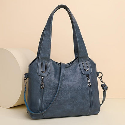 Genuine Leather Shoulder Bag for Women – Retro Vintage Handbag | Emma