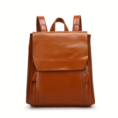 Genuine Leather Backpack for Women – Hands-Free Work Rucksack | Lina