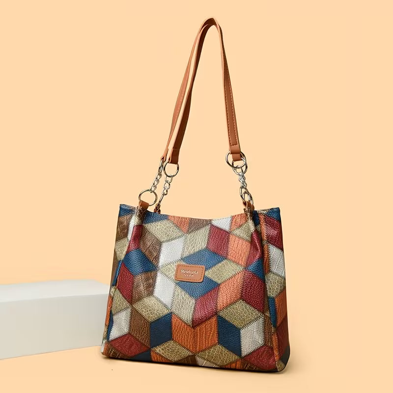 Genuine Leather Tote Bag for Women – Vintage Everyday Shopper