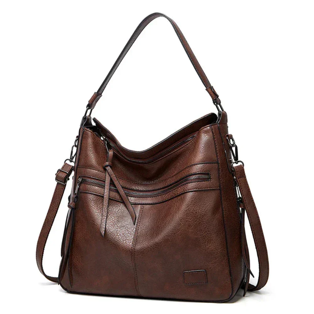 Genuine Leather Tote Bag for Women – Spacious Lightweight Everyday Bag | Magda