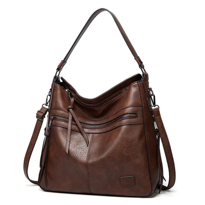 Genuine Leather Tote Bag for Women – Spacious Lightweight Everyday Bag | Magda