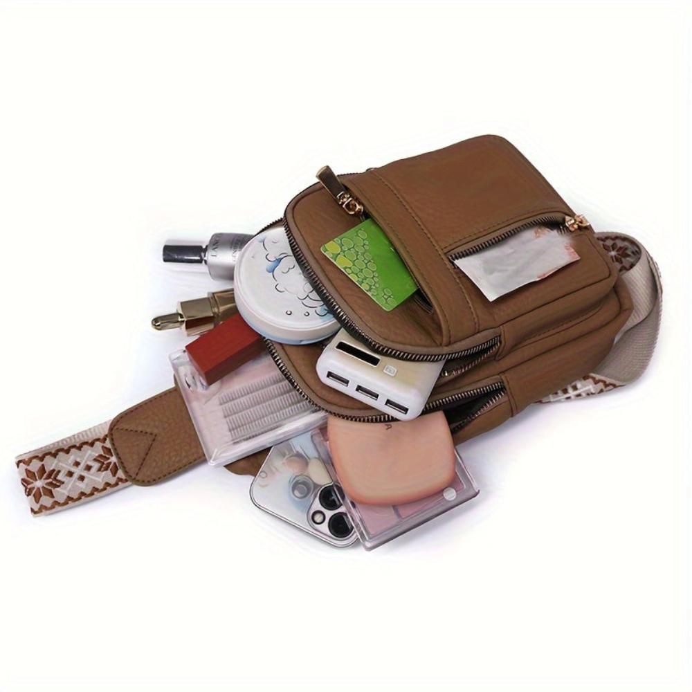 Genuine Leather Shoulder Bag for Women – Compact Crossbody Handbag | Hazel