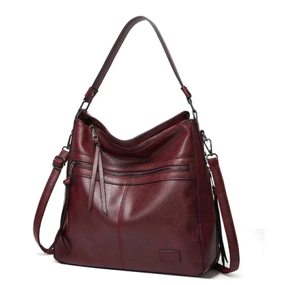 Genuine Leather Tote Bag for Women – Spacious Lightweight Everyday Bag | Magda