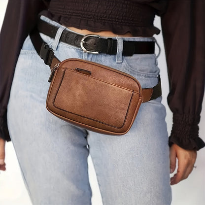 Genuine Leather Shoulder Bag for Women – Sporty Everyday Crossbody Bag | Aspen