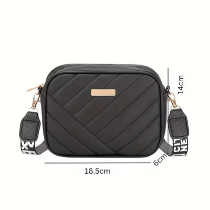Crossbody Camera Bag for Women – Compact Square Shoulder Bag